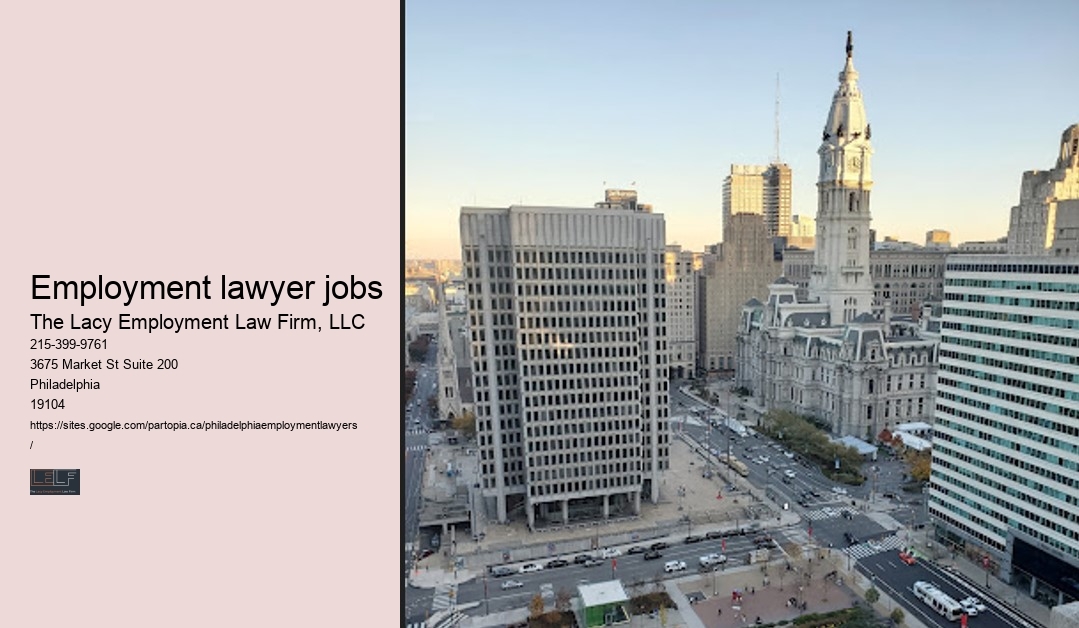 employment lawyer jobs