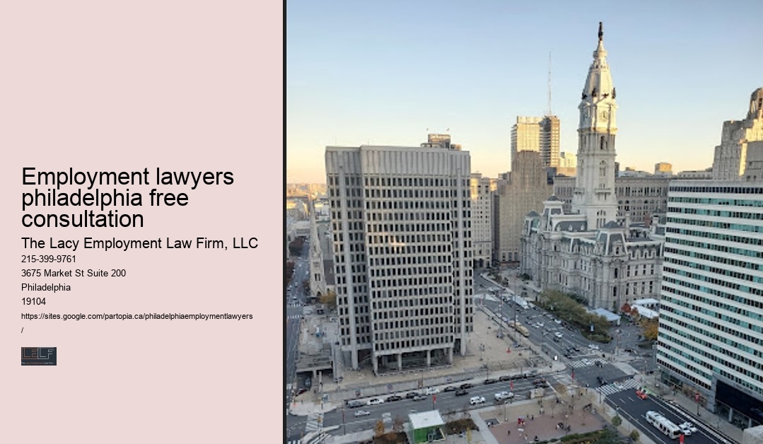 employment lawyers philadelphia free consultation